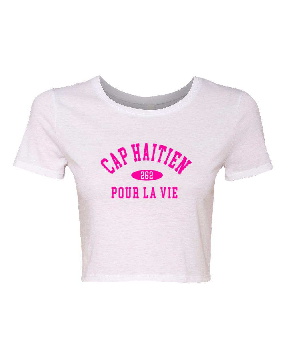Cap Haitien Pour La Vie Crop T'shirt