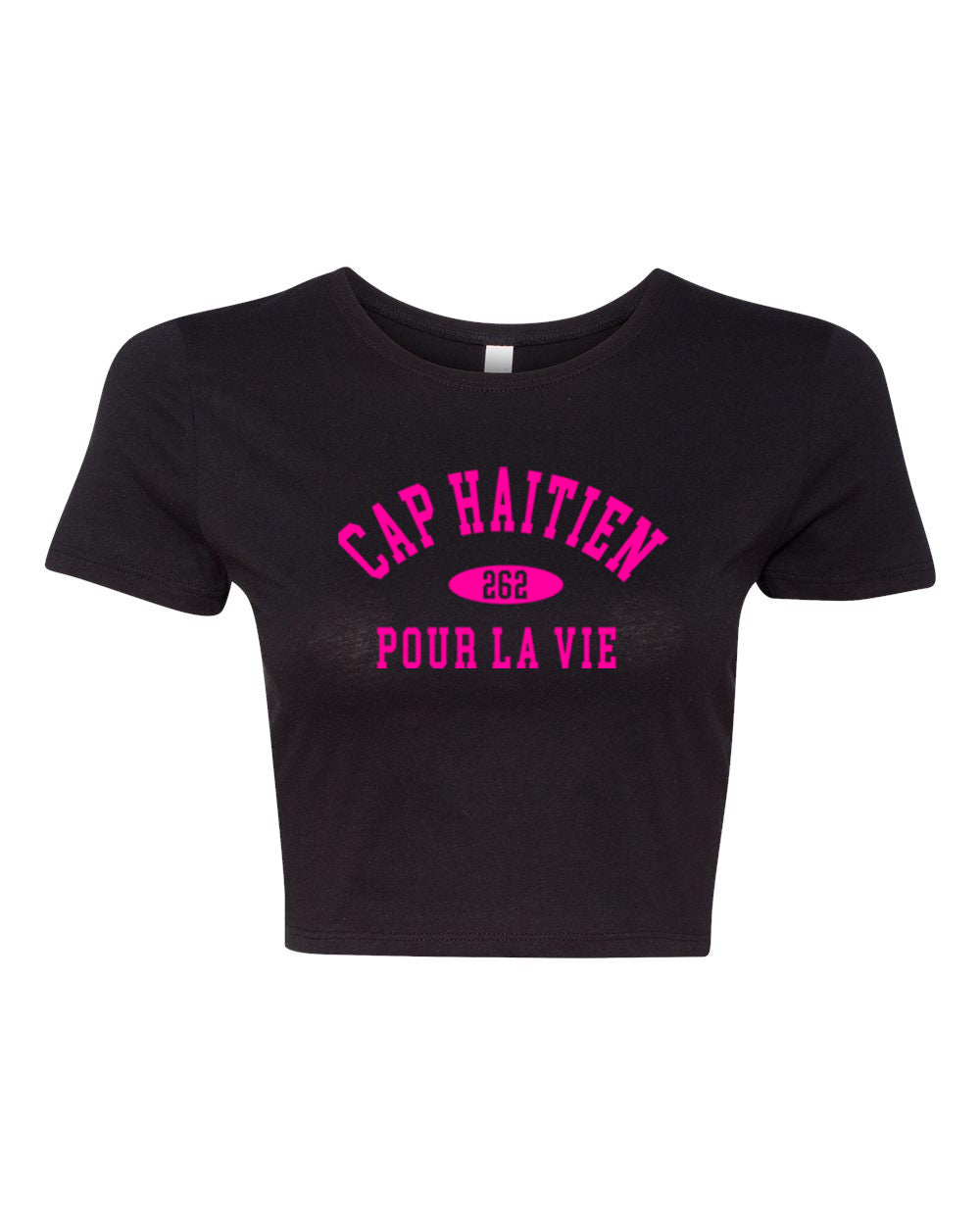 Cap Haitien Pour La Vie Crop T'shirt