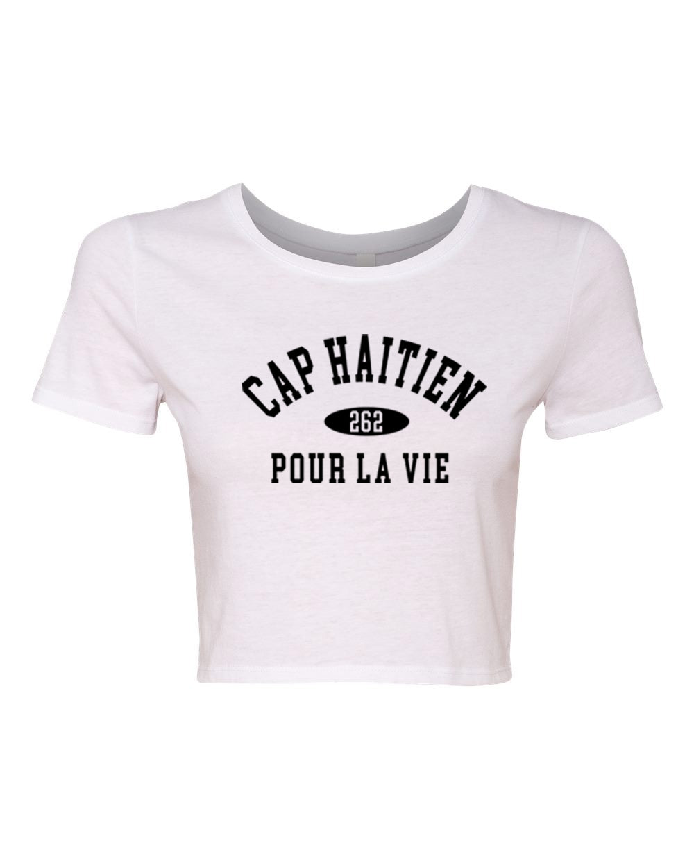 Cap Haitien Pour La Vie Crop T'shirt