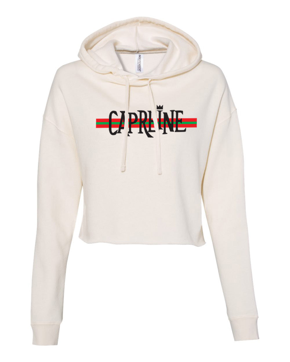 CapReine Crop Hoodie