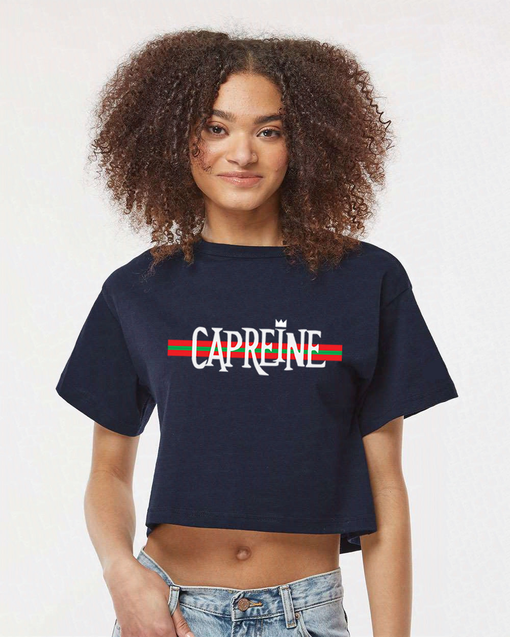 CapReine (La Reine du Cap-Haitien) Crop T'shirt