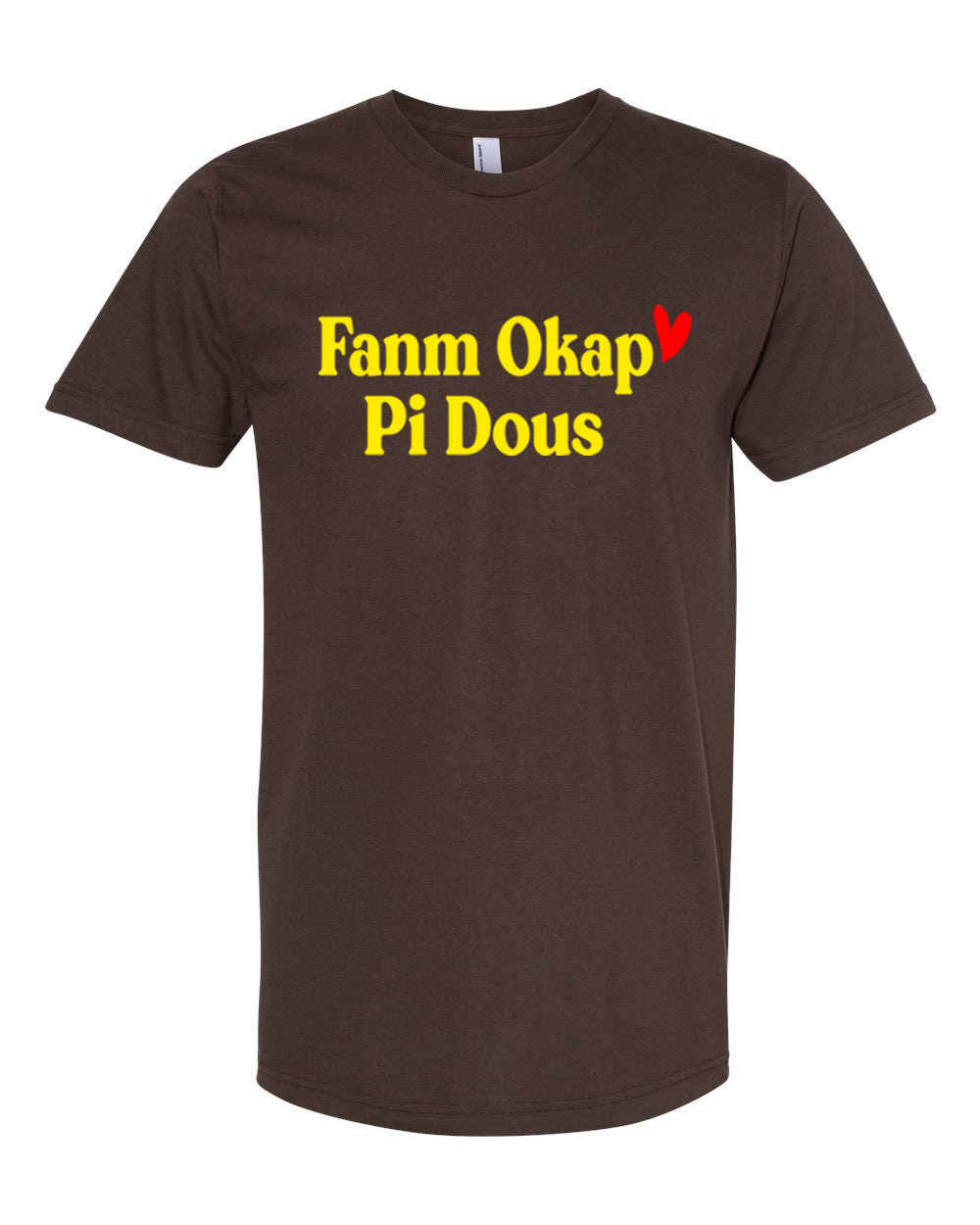 Fanm Okap Pi Dous T'shirt