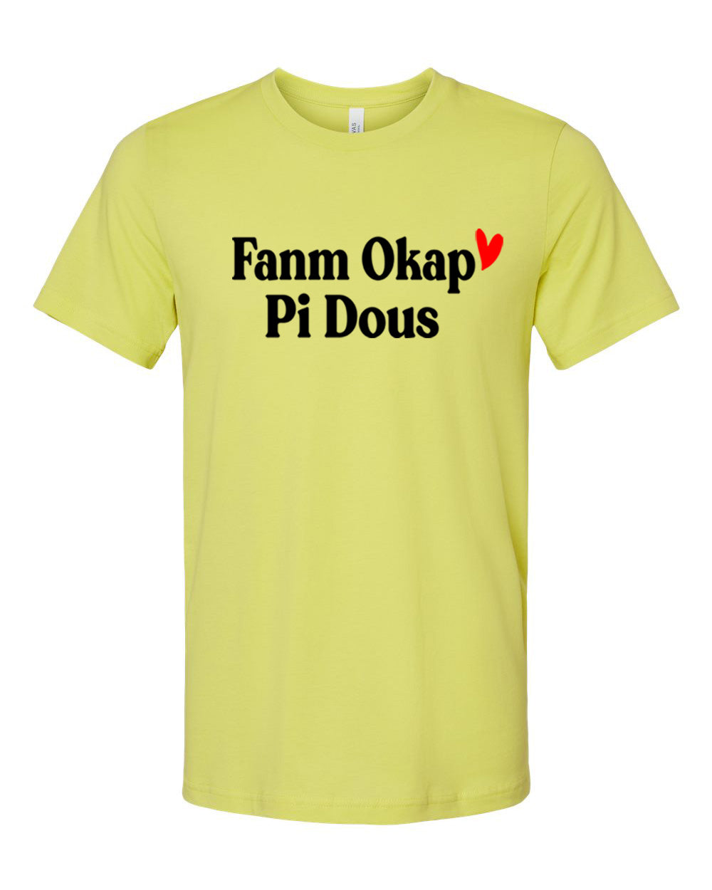 Fanm Okap Pi Dous T'shirt