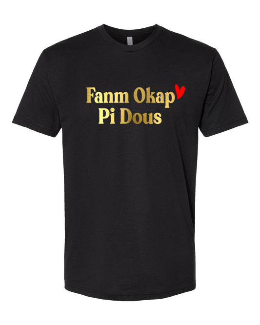 Fanm Okap Pi Dous T'shirt