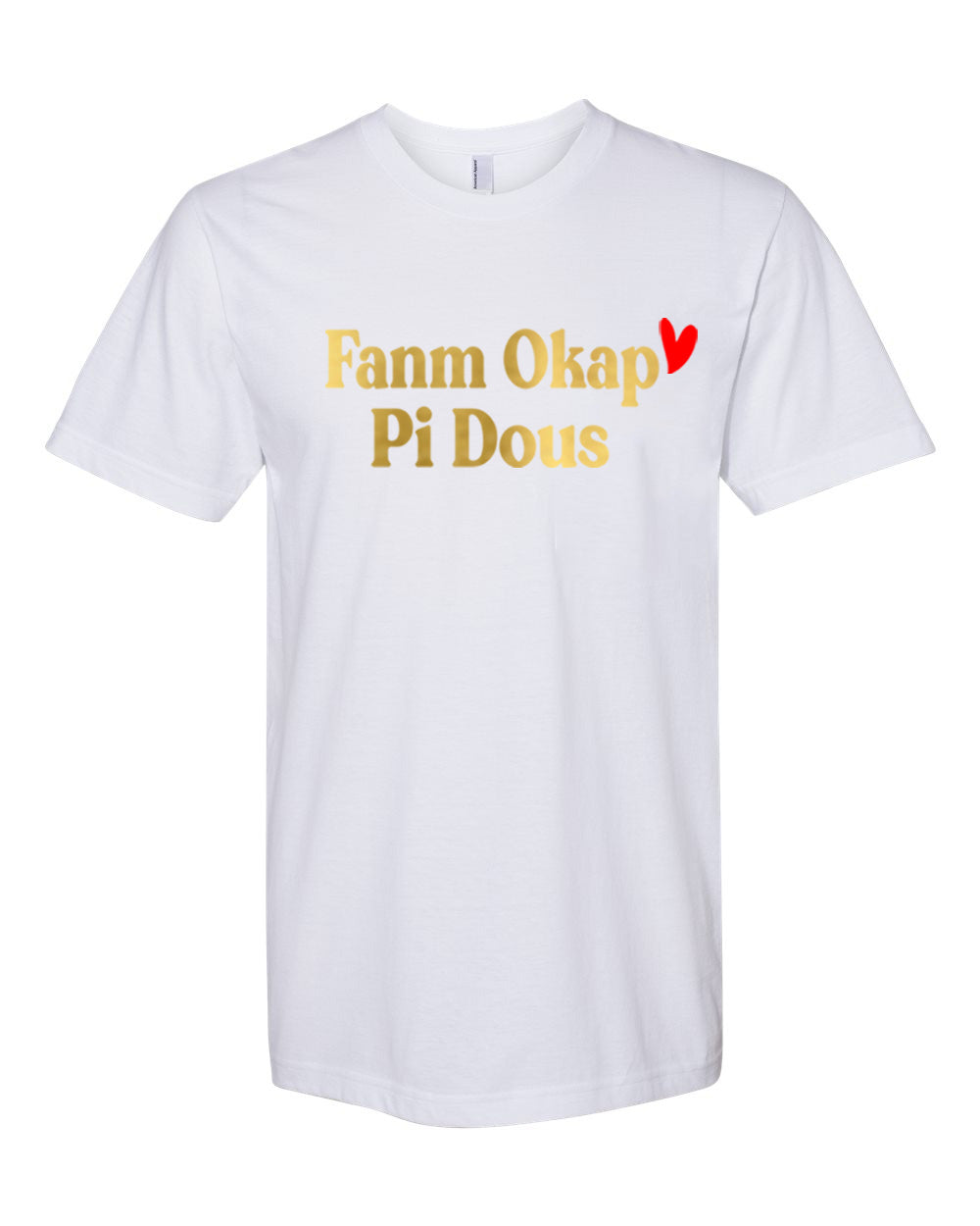 Fanm Okap Pi Dous T'shirt