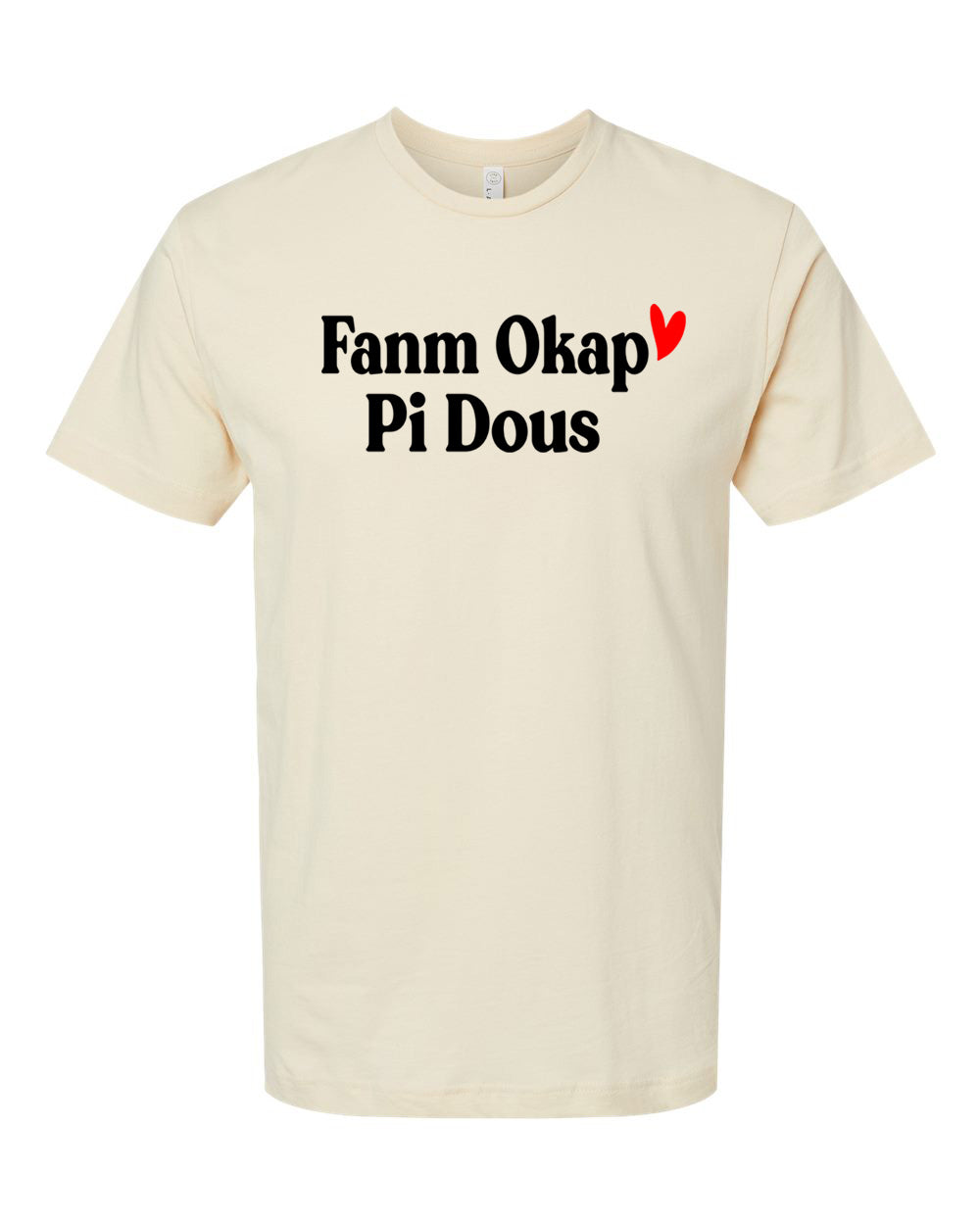 Fanm Okap Pi Dous T'shirt