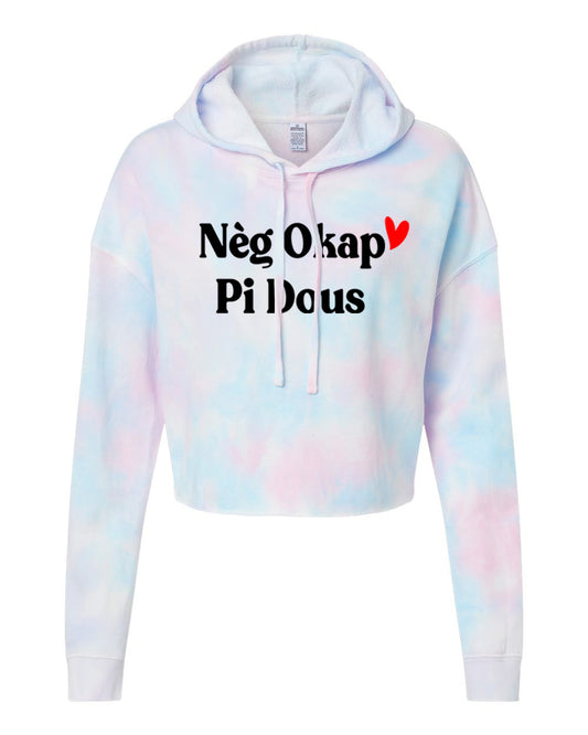 Neg Okap Pi Dous Crop Hoodie