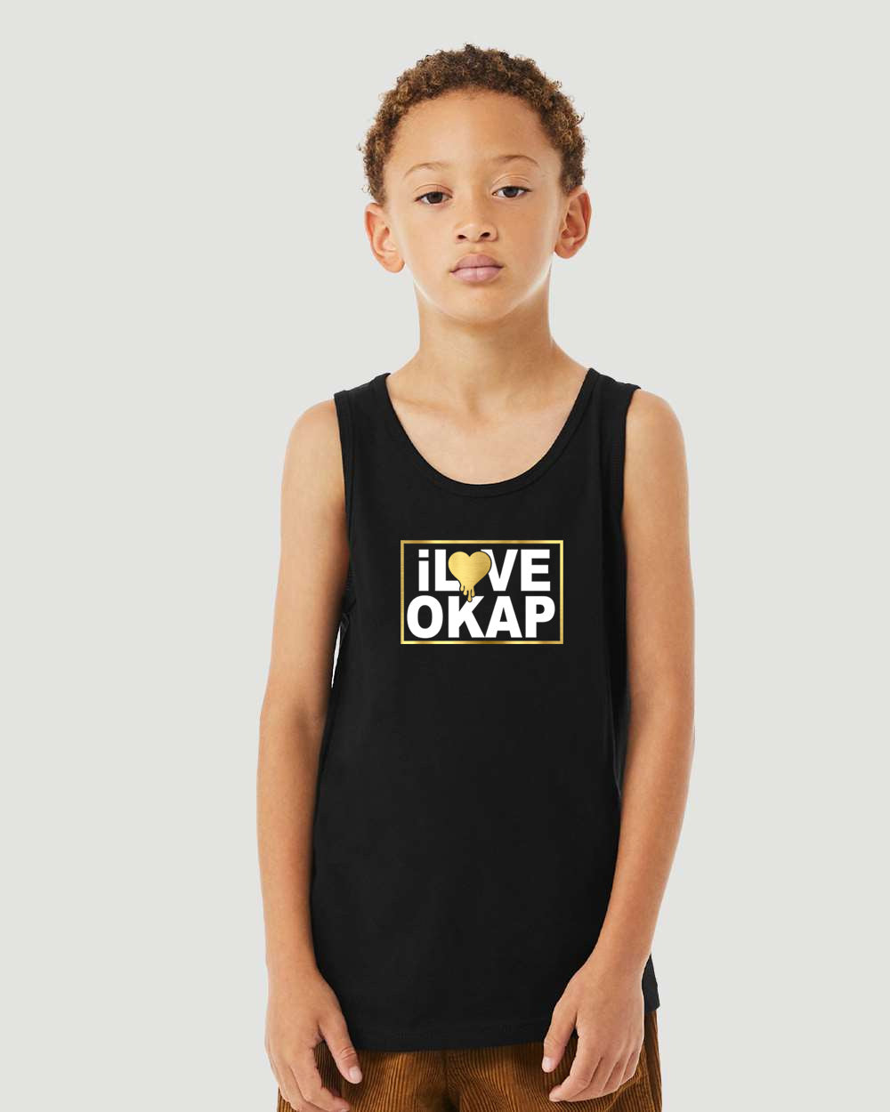 i Love Okap Youth Tank Top